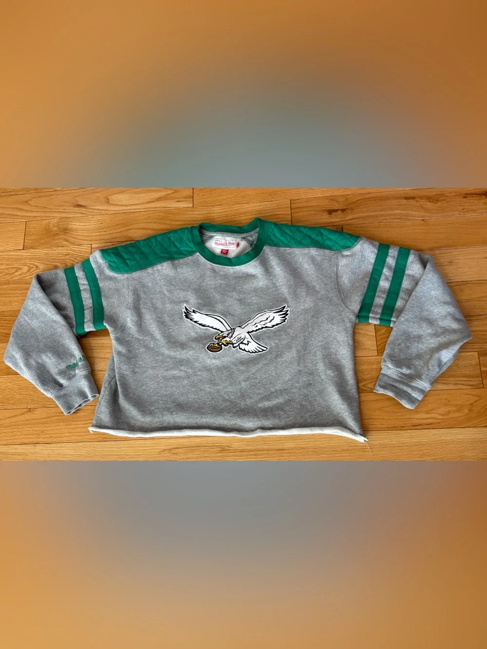 NFL Mitchell & Ness Throwback Retro Philadelphia Eagles Sweatshirt ** Size XL